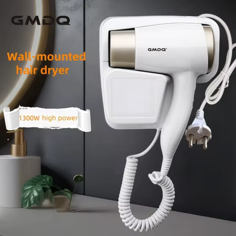 Secador de Parede 1300W Alta Potência