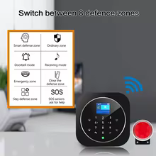 Alarme Inteligente GSM Wi-Fi com App Smart Life Thumbnail 2