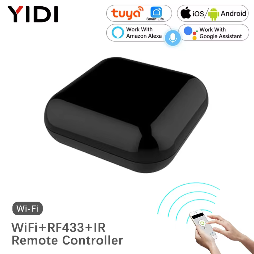 Controle Universal Inteligente WiFi + RF + IR