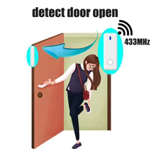 Sensor de Porta e Janela Sem Fio 433MHz Thumbnail 4