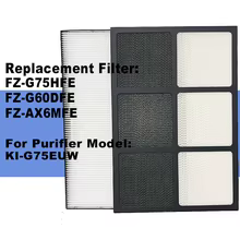 Filtro HEPA Sharp KI-G75EUW Thumbnail 1