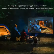 Mini Projetor Portátil HD 1080P Thumbnail 6