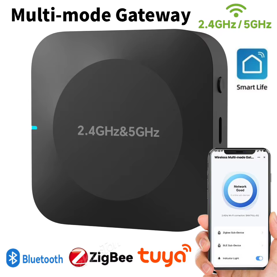 Hub Gateway Multimodo Tuya ZigBee Bluetooth