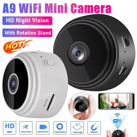 Câmera Espiã WiFi A9 1080P