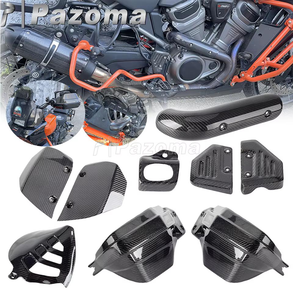 Proteção Térmica Harley Pan America 1250 S Fibra de Carbono