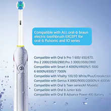 Cabeças de Escova Oral-B Compatíveis - 4 a 20 Pcs Thumbnail 3