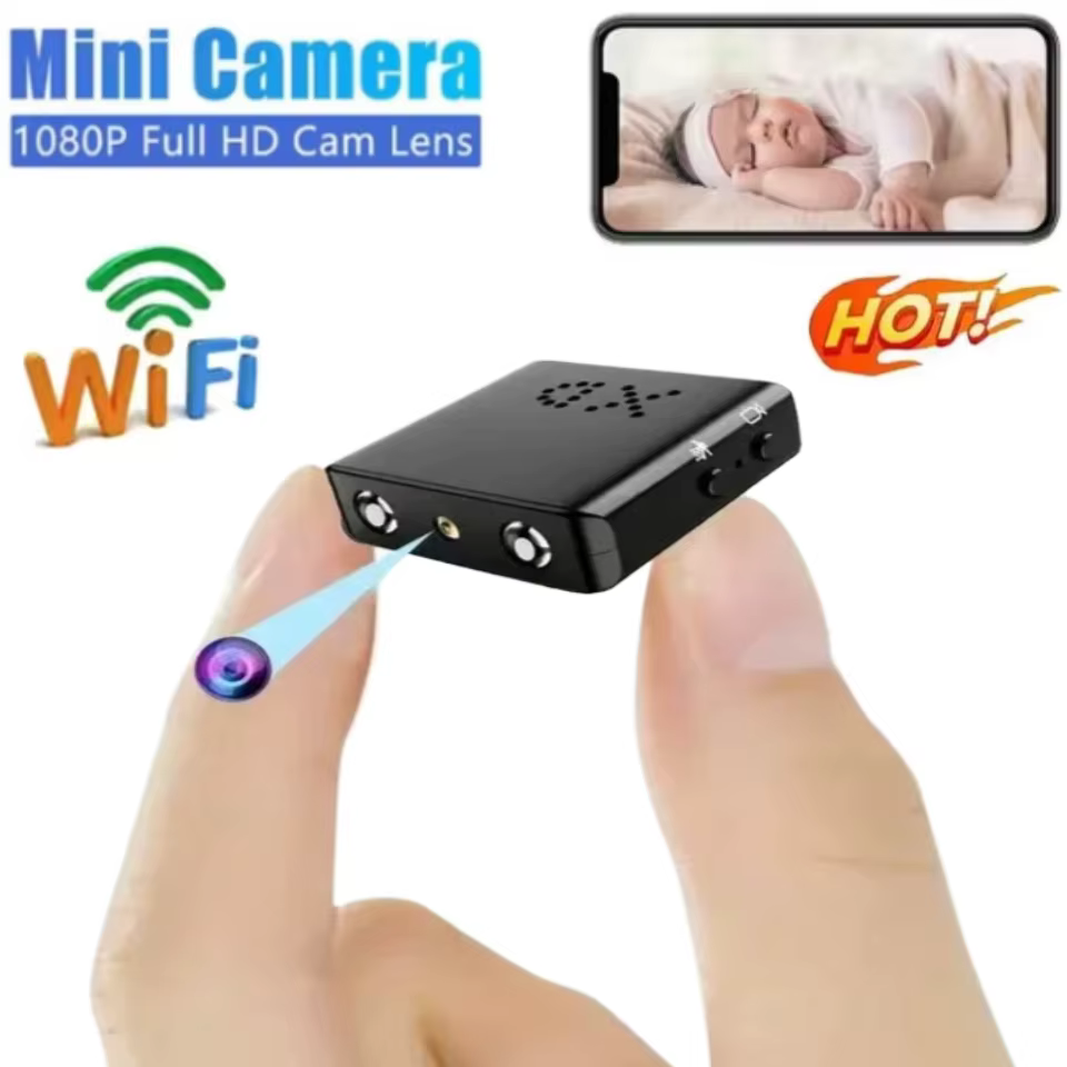 Mini Câmera de Segurança 1080P Wi-Fi