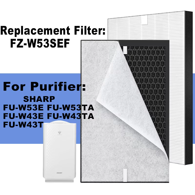 Filtro HEPA e Carvão Sharp