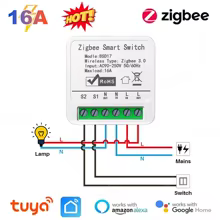Interruptor Inteligente Zigbee 3.0 16A Thumbnail 1