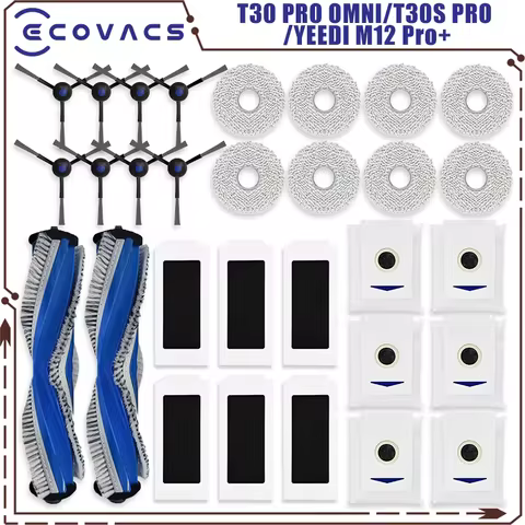 Peças Reposição Robô Aspirador Ecovacs T30 Pro