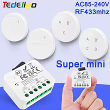 Interruptor Sem Fio 433MHz com Controle Remoto Thumbnail 1