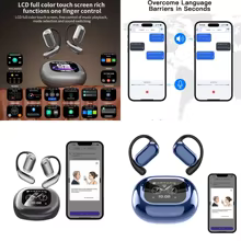 Fones OWS AI Tradução Idiomas Thumbnail 1
