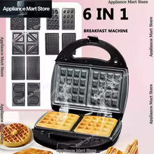 Máquina de Waffles 6 em 1 SK-908 Thumbnail 1