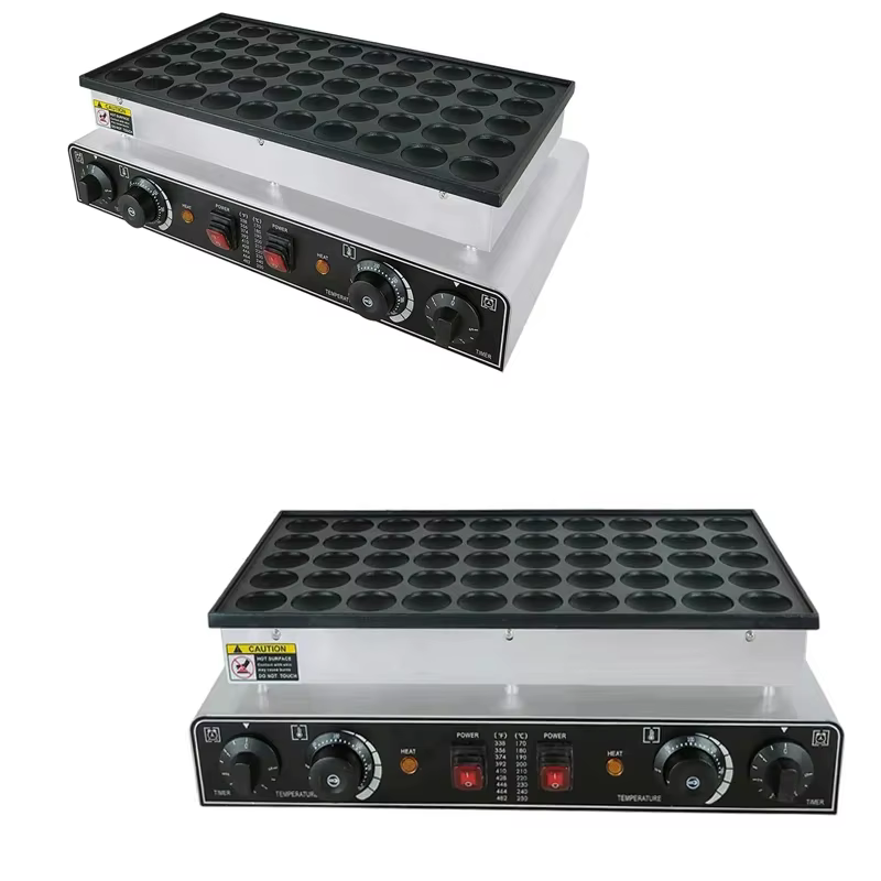 Mini Máquina de Waffle Elétrica