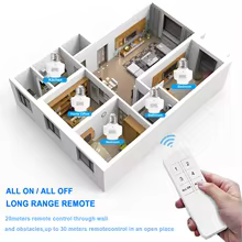 Suporte Lâmpada Inteligente E27 WiFi Thumbnail 6