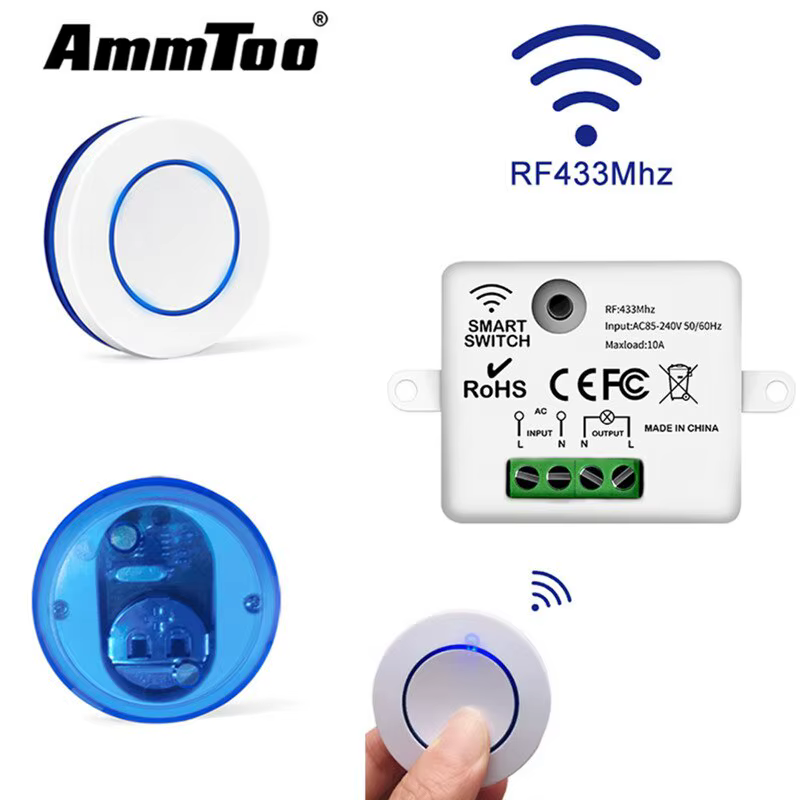 Interruptor Sem Fio RF 433MHz