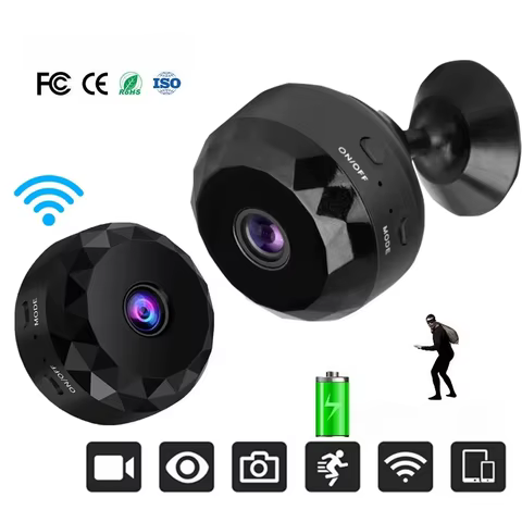 Câmera Wi-Fi HD com Bateria