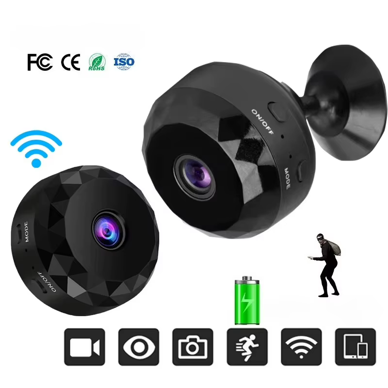 Câmera Wi-Fi HD com Bateria