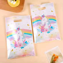 Sacos Unicórnio Arco-íris para Festas Thumbnail 3