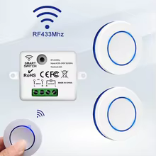 Interruptor Sem Fio RF 433MHz Thumbnail 1