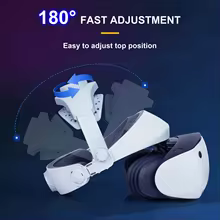 Alça de Cabeça PSVR2 Vermelha Thumbnail 4