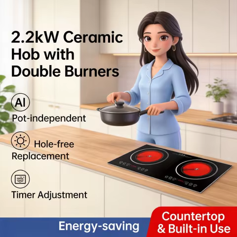 Fogão Elétrico Cerâmico 2200W