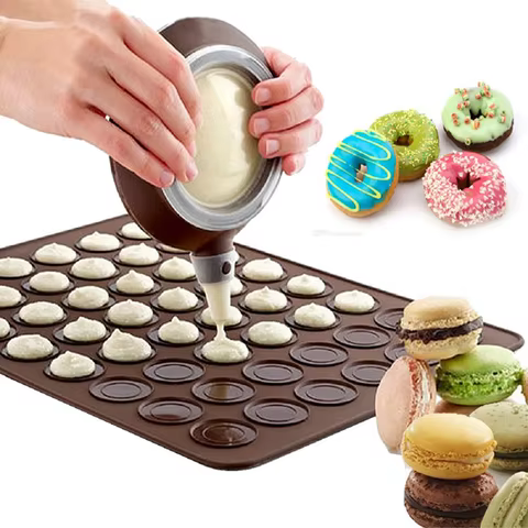 Tapete Silicone Macarons Antiaderente