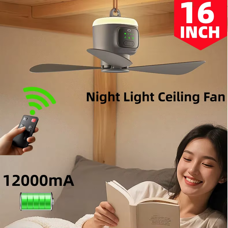 Mini Ventilador USB Portátil com Controle