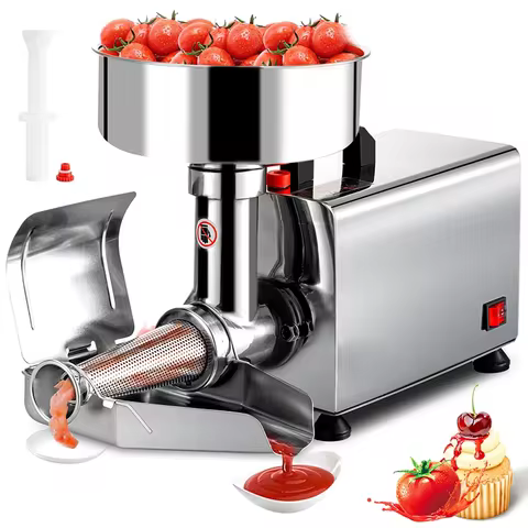 Máquina Elétrica de Prensagem e Coador de Frutas