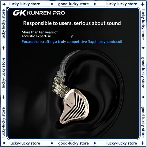Fone Intra-auricular GK KUNTEN PRO HiFi