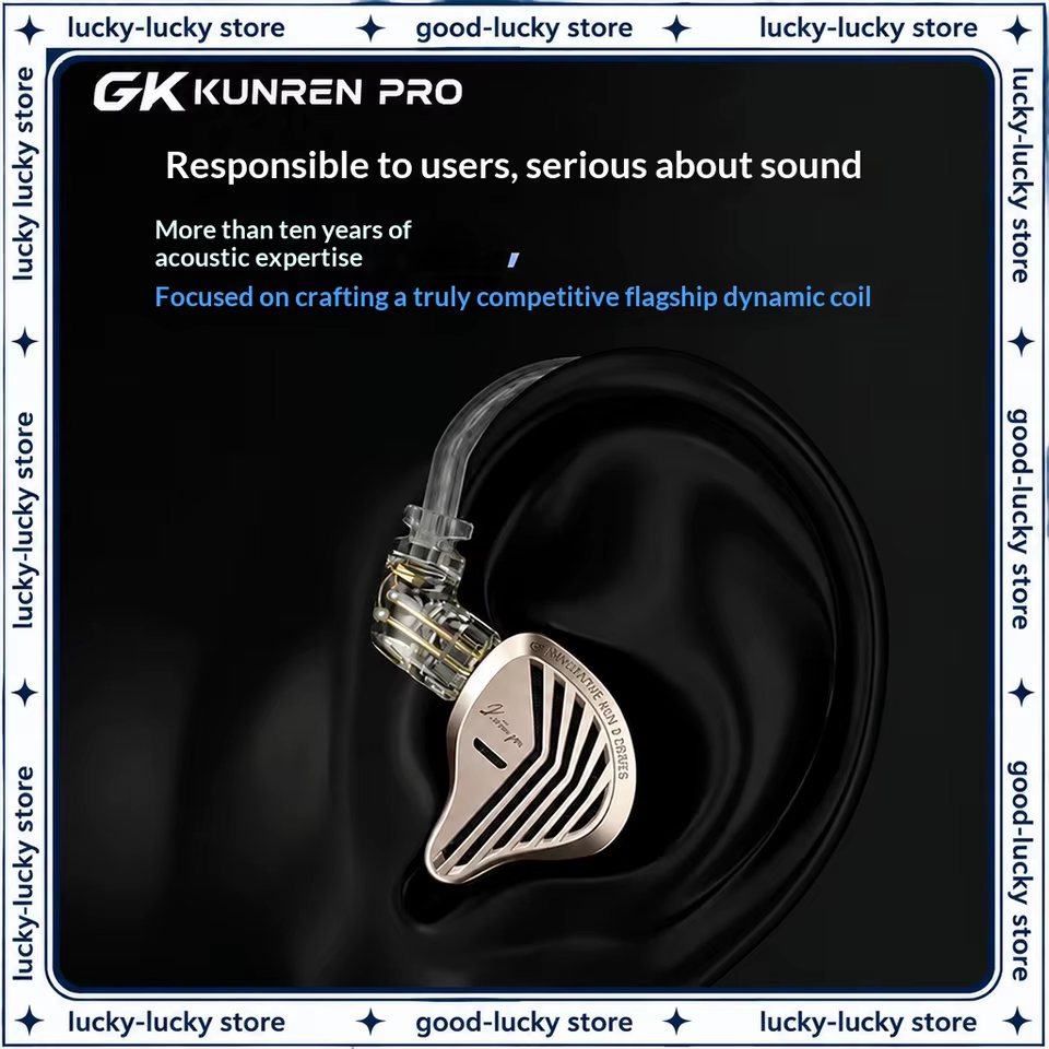 Fone Intra-auricular GK KUNTEN PRO HiFi