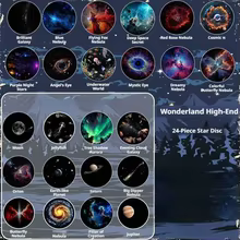 Kit 24 Discos Projetor Galáxia Thumbnail 6