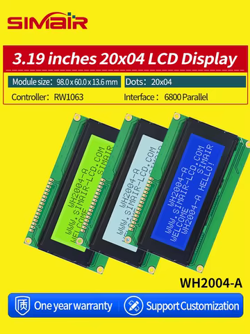 Display LCD 20x4 WINSTAR WH2004A