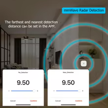 Sensor de Presença ZigBee Wi-Fi MmWave Thumbnail 5