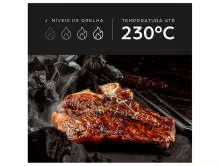 Air Fryer Wap 3L Digital Preto e Cinza Thumbnail 3