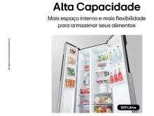 Geladeira LG Side by Side 509L Prata Thumbnail 4