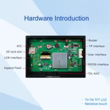 Módulo HMI DWIN 4.3" LCD Thumbnail 3