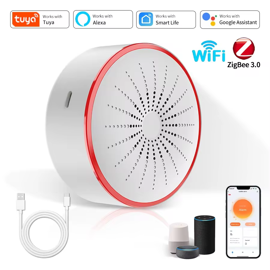 Alarme Inteligente GGBEE WiFi Zigbee