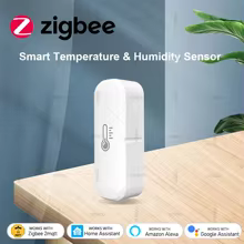 Sensor Zigbee Temperatura e Umidade Mini Thumbnail 1