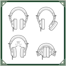 Audio-Technica ATH-M30X Fone Fechado Thumbnail 2