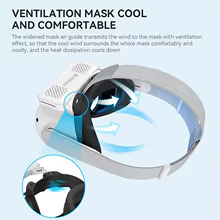 Máscara VR Quest 2 com Ventilador Thumbnail 2