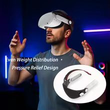 Correia de Cabeça Elite VR Quest 2 Thumbnail 6