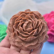 Molde de Silicone Peônia Thumbnail 4