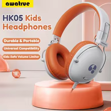 AWATRUE HK05 Fones Infantis com Limite de Volume Thumbnail 1