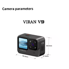 Câmera de Ação V9 4K WiFi Thumbnail 4