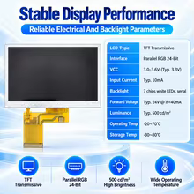 Display LCD 4.3 Polegadas Thumbnail 4