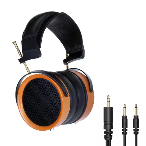 Fones HD11 Madeira Retrô