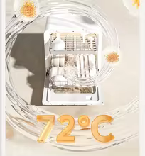 Máquina de Lavar Louça Midea M10Max Compacta Thumbnail 6