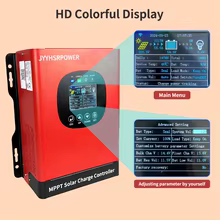 Controlador Solar MPPT WiFi 80A Tela LCD Thumbnail 3