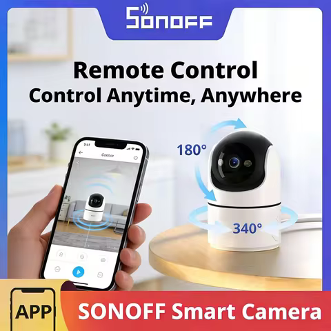 Câmera WiFi SONOFF CAM PT2 360°